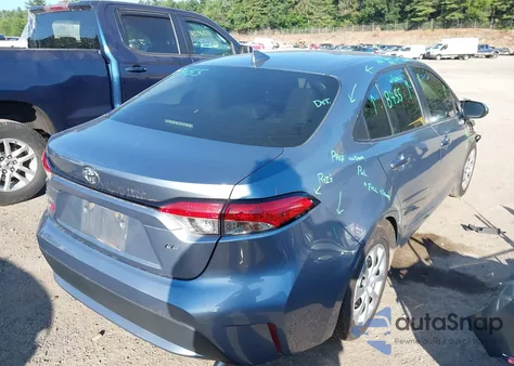 2021 Toyota Corolla Le из США, поврежденный, VIN 5YFEPMAE9MP164331